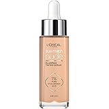 L'Oreal Paris True Match Tinted Serum Foundation, 1% Hyaluronic Acid, Hydrating Formula, Replumps Skin in 1 Hour for a Natura