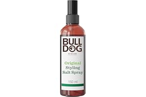 Bulldog Skincare Original Sea Salt Hair Spray for Men, Styling Men's Hair Spray, Light Hold, 150ml Spray Bottle