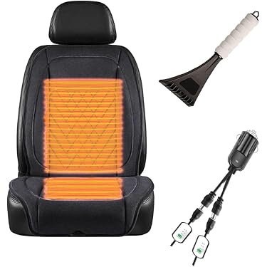 Riscaldatore Per Sedile Auto Universale - USB/12V, Coprisedile Morbido, Design Anti-scivolo, Per Inverno