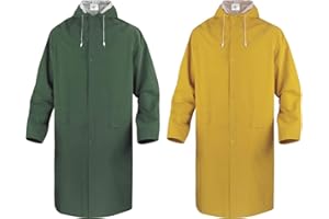 DELTAPLUS Delta plus - Manteau pluie PVC 0,32 jaune -m