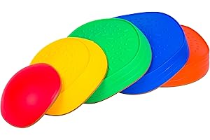 VIRTUENITY 5pc Sensory Stepping Stones - Non-Slip, Balance Stones for Autism, ADHD & Sensory Needs. Suitable for Indoor & Outdoor.