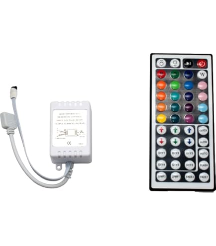 Controller RGBW LED 40Key A Infrarossi - Compatibile Con Strisce 12-24V, 192W Max - Foto 2