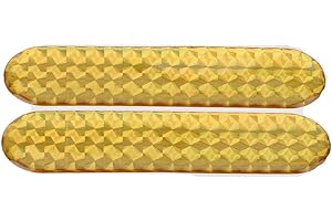 Reemky 20Pcs blu riflettente avviso di sicurezza carauto-adesivo riflettore adesivo 4 colori opzionale (10.6 CM X 2.3 CM)