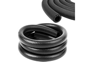 Funmo 3 mètres Durite essence 8mm,Tuyau de carburant,Tuyau D'essence,Conduite de Carburant,Tuyau Essence Carburant,Moteur Voiture Tracteur Petits Moteurs