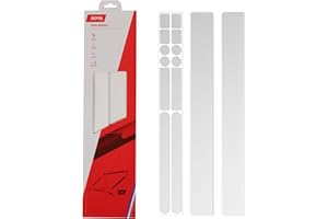 Zefal Skin Armor Bicycle Frame Protector, Matt Clear, Large