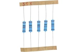 HUABAN 50 Pièces 2 Watts 2W 39K Ohm 1% Résistance à film métallique