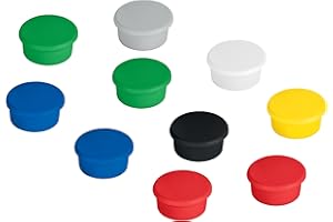 Franken Paquet de 10 Aimants Ronds 13 mm Assorties