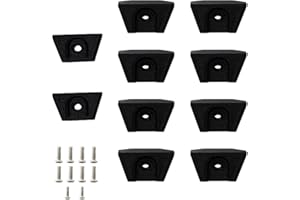 PIAOLGYI Shelf Bracket for IKEA Milsbo Indoor Greenhouse Cabinet,Accessories Compatible with IKEA Milsbo Glass Cabinet,Black(Not Include Shelves)