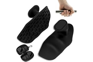 ZFRITP Grip Musculation, Gant Musculation Antidérapantes pour Homme Et Femme, Mitaines De Protection des Mains en Caoutchouc pour L'haltérophilie, Les Tractions en Salle De Sport Et l'exercice