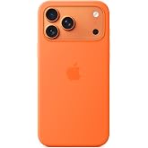 Apple Silicone Case with MagSafe for iPhone 17 Pro MAX - Orange