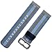 Produktbild Ersatzarmband,SOPEAR 20mm Art und Weise farbiges gesponnenes Nylongewebe-Ersatz-Armbanduhr-Band-Bügel-Armband-Gurt Universal für Huami Amazfit Bip Jugend-Samsung-Gang Sport S2 Classis Moto360 Gen 2 42mm Fahrwerk-Uhr SPORT Blau