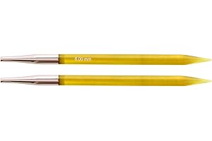 KnitPro KP51257 Aiguilles Interchangeables Circulaires Normales Bois Multicolore 6 mm