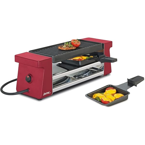 Appareil à Raclette 4 Personnes 600w - 2370-1 - Appareil à raclette