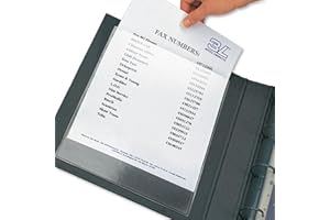 DJOIS 3L 10093 - Fundas transparentes adhesivas (A4, polipropileno, 50 unidades)