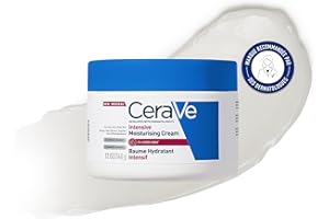 CeraVe - Baume Hydratant Intensif Corps & Visage - Peaux Très Sèches, Avec Démangeaisons - 72H d’Hydratation - Beurre de Karité + 3 Céramides + Hydro-Urea Boost - Sans Parfum, Non Comédogène - 340g