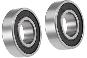 A ABSOPRO 6002-2RS Profonde Rainure Bille Roulements 15mm X 32mm X 9mm Ensemble de 2