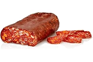 Spianata saucisson Salumi Pasini® | Environ 900 gr | Saucisson sec piquant | Charcuterie italienne typique de Calabre