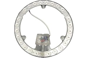 Patabit Aro LED de repuesto en el lugar de la plafon de neón para transformar la plafon de techo de LED | Tubo circular Fluorescente LED de luz fría cálida y natura (36 W, luces naturales 4000 K)