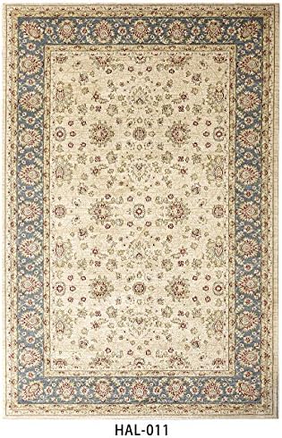 DECORHAN Tailor-Made Classic Rug Harris Turkish Parlor Study Bedroom Bedside Rug, 0.8Mx1.5M, Hal-011