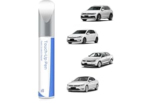 PARTS4EV LC9A/0Q Pure White Lackstift Kompatibel mit VW/Volkswagen Exakte Übereinstimmung für Chips und Kratzer
