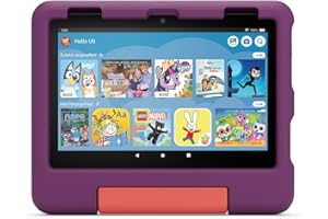 Das neue Kindgerechte Hülle von Amazon für das Fire HD 8-Tablet (nur für Tablets der 12. Generation geeignet), violett