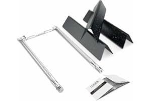 Coisien 69785 Quemador 7635 Barras esmaltado en Porcelana,Barbacoa de Gas Piezas de Repuesto para Weber Spirit 200 Series,Spirit I & II E210/220, S210, S220 (con perillas de Control Frontal)
