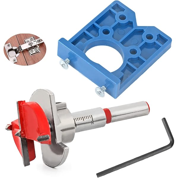 CERNIERA NASCOSTA GRADO Professionale 35 Mm Maschera Alesa Con Punta Da - Foto 6