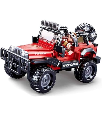 KLOCKI SLUBAN B1013 Suv Wey Tank Skrętne Koła Model Bricks 302 El