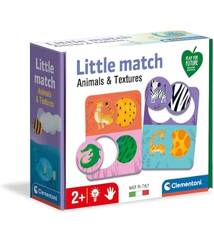 Clementoni- Montessori Animali, Gioco educativo Montessori Animali, Giocattolo in Spagnolo a partire da 3 anni (55452