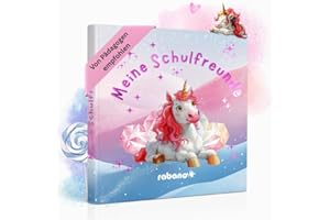 Rabano Art Friendship Book School Girls, Unicorn Gifts for Girls, School Friend Book, Friendship Book Primary School
