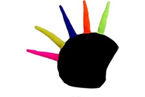 COOLCASC Copricasco Showtime – Compatibile con Caschi da Bici, Sci e Skate – Per Bambini e Adulti – Taglia Unica – Design Divertente