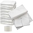 Vakly Split Drain Sponge Gauze 2x2 Sterile 6 Ply Pads [Pack of 70] Absorbent Precut 2"X2" Non-Woven Slit Bandage for I.V. Tracheostomy - 35 Packs of 2 Pre Cut Bandages + 1 Roll of Medical Tape
