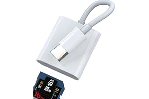 KEFIANY Lettore di schede SD e micro SD, USB C (2 in 1), compatibile con iPhone 15 Pro Max, dispositivi Apple tipo C, iPad, Samsung e altri dispositivi Android, MacBook Thunderbolt, per foto, fotocamera e
