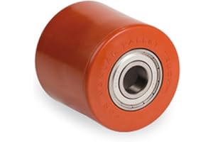 Rollentechnik Rullo di ricambio DRS poliuretano 82 x 70, lunghezza di montaggio 70, foro: 17