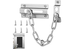 PENMOL 1PCS Stainless Steel Door Chain, Heavy Bolt Lock for Enhanced Security, Ideal for Front Doors and Internal Doors