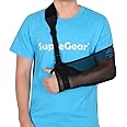 supregear Mesh Arm Sling, Adjustable Lightweight Comfortable Shoulder Arm Immobilizer Sling Breathable Right Left Shoulder Stabilizer Support for Injured Arm Elbow Wrist Hand