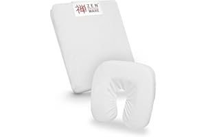 ZEN MASSAGE WARE Zen – Funda Camilla Masaje Ajustable y reposacabezas - Sabana Camilla Masaje de Felpa Suave para cosmética, Fisioterapia y Tratamiento - Sabanas Camilla Masaje Lavables a 60° Blanco