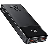 Baseus Power Bank, 20W PD3.0 QC4.0 20000mAh Portable Charger Fast Charging Powerbank 3 Output & 2 Input LED Display USB C Bat