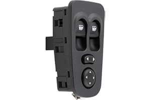 MangWany Pulsantiera Alzacristalli Interruttori Pannello di controllo della finestra per Lancia Ypsilon 2003-2011 735360605