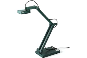 ‎IPEVO IPEVO V4K Ultra High Definition 8MP USB-Dokumentenkamera - Mac OS, Windows, Chromebook, Zoom, Microsoft Teams, OBS für Live-Demo, Webkonferenzen, Fernunterricht