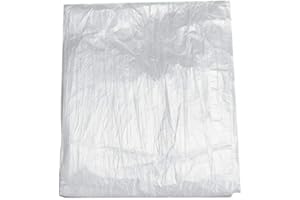 Gelentea Lot de 100 housses jetables en plastique pour table de massage, spa, salon, 90 x 180 cm