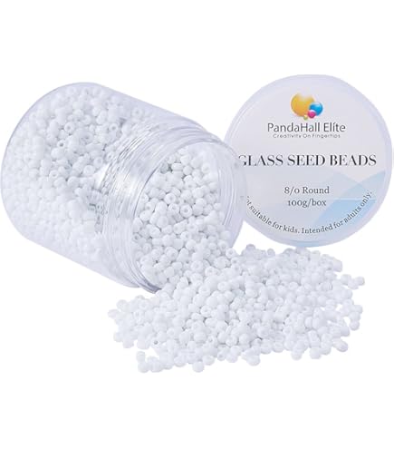 Perline Di Vetro Opache Rayher - Verde Chiaro 2.6mm - Scatolina Da 17 Grammi - Foto 9