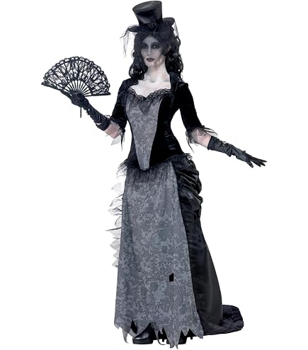 Peluca De Sirena Smiffys – Larga, Rizada Con Flequillo, Negra, Para Disfraces Y Fiestas