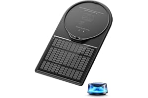 Ceeniu CF8 Pannello Solare, Alta Prestazione Silicio Monocristallo per Profumatore Auto, Protezione da Sovraccarico con Spegnimento Automatico