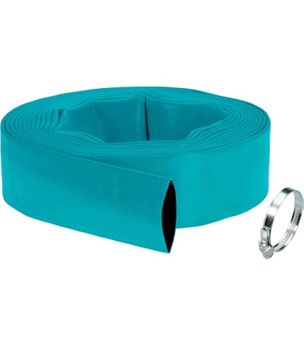 Fordle's 20m x 25mm Diametro Tubo Flessibile di Scarico Layflat