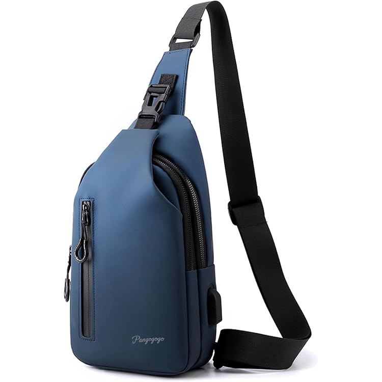 Leder Umhängetasche Für Herren Sling Bag Brusttasche Reisetasche Mann