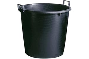 VIRIDEX CASSA PORTA MACERIE IN PLASTICA A DUE MANICI COLORE NERO