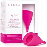 INTIMINA Lily Cup: Thin Menstrual Cup - For Light to Medium Flow - One of the Best Menstrual Cups You Can Use for 8 Hours (B)
