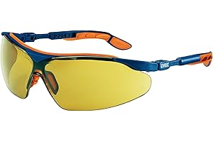 Uvex i-vo okulary ochronne – okulary z pałąkiem – wewnątrz nie parują, na zewnątrz bardzo odporne na zarysowania i chemikalia