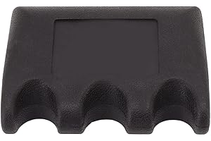 Okuyonic Billard-Queue-Halter, Billard-Queue-Halterung, platzsparend, langlebig, gewichtet, 3 Löcher, für Tisch